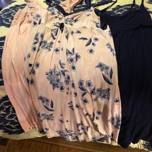 Lot of Jessica Simpson breastfeeding nightgowns
